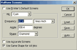 Screens Options