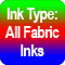 Supplied with equipment for printing all fabric nk types