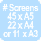 Screens initially available for SP-HB1 and SP-HB2 Packages