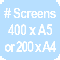 Screens initially available for SP-SB1 and SP-PA4 Package