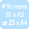 Screens initially available for SP-SB1 and SP-SCA4 Package