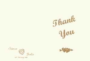 Thank You Card